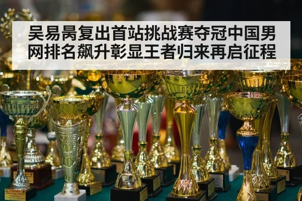吴易昺复出首站挑战赛夺冠中国男网排名飙升彰显王者归来再启征程